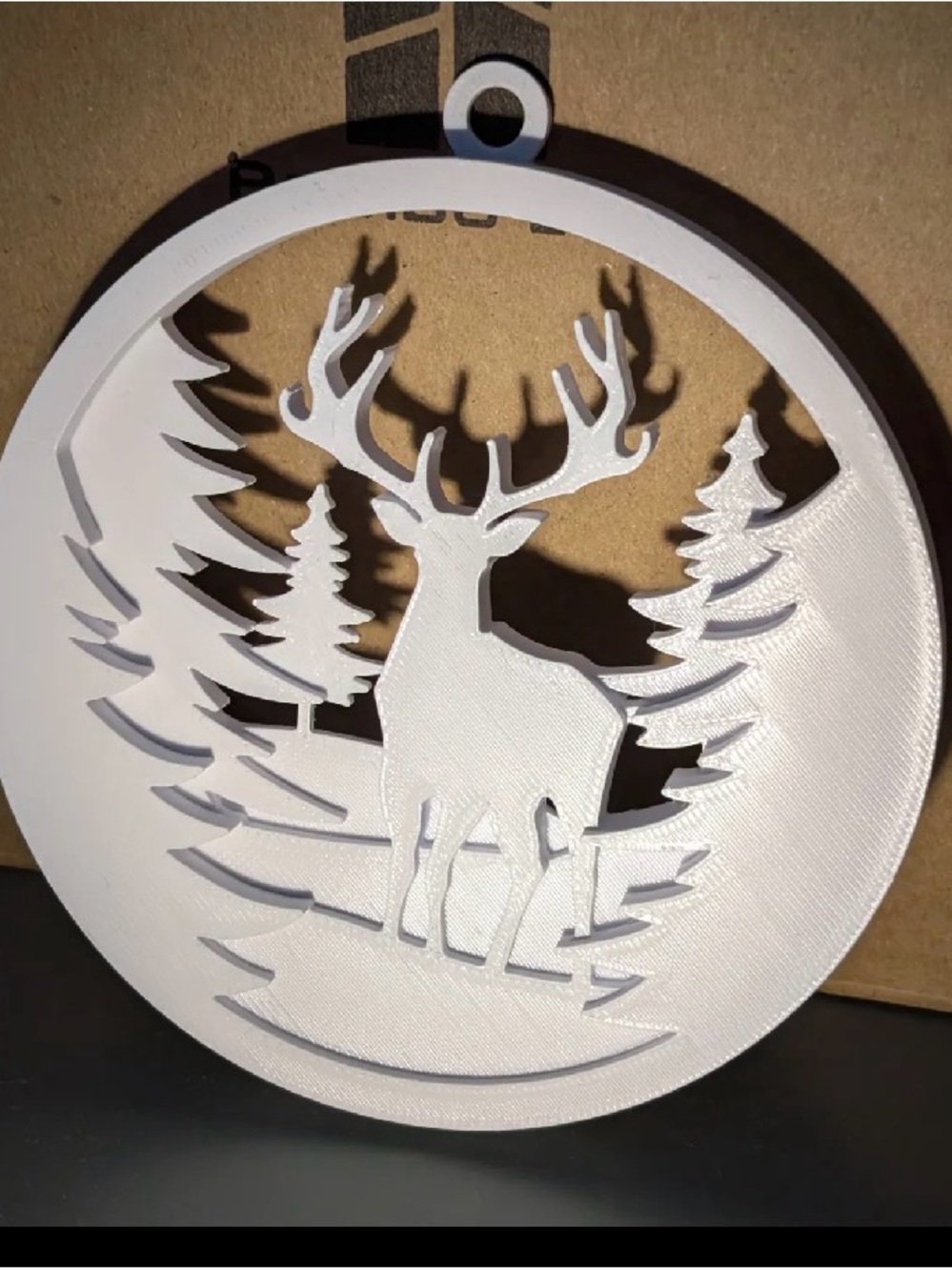 White Deer Forest Wall Decor - Brand: